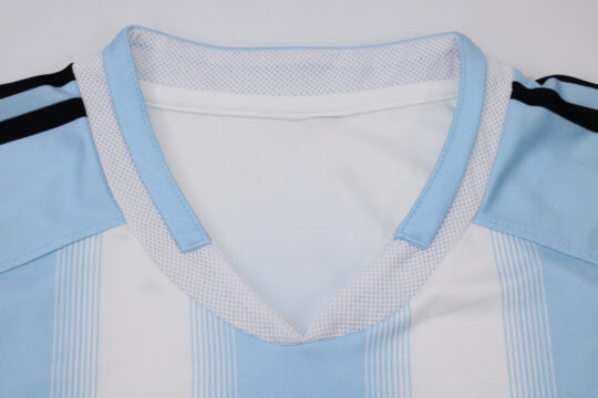 Shirt Collar Front - Argentina 2004-2005 Home Short-Sleeve Jersey