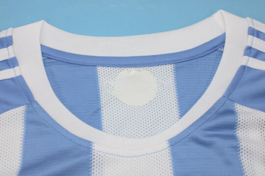 Shirt Collar Front - Argentina 2004-2005 Home Short-Sleeve Jersey