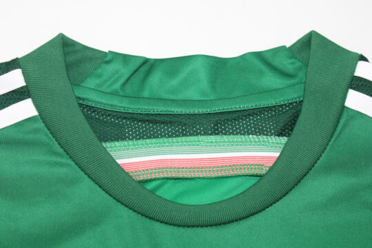 Shirt Collar Front - Mexico 2014 Home Short-Sleeve Jersey