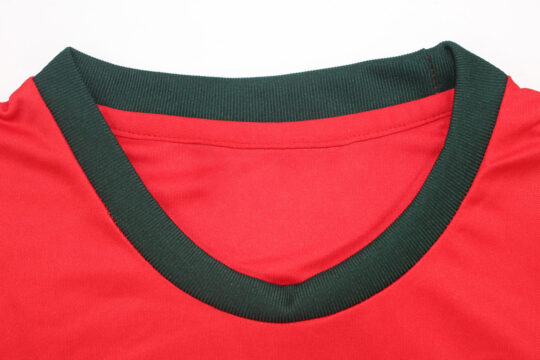 Shirt Collar Front - Portugal 1966-1969 Home Short-Sleeve Jersey