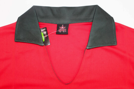 Shirt Collar Front - Portugal 1970-1972 Home Short-Sleeve Jersey