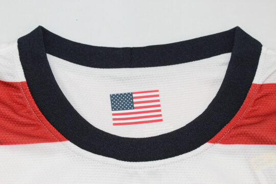 Shirt Collar Front - USA 2012-2013 Home Short-Sleeve Jersey