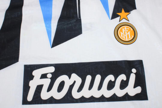 Shirt Front Closeup - Inter Milan 1992-1993 Away Short-Sleeve Kit