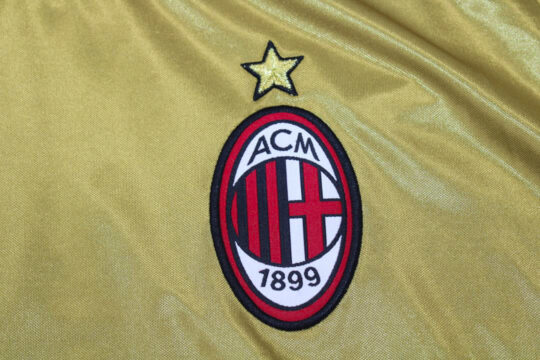 AC Milan Logo - AC Milan 2013-2014 Third Short-Sleeve Jersey