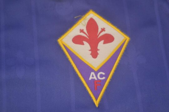 Fiorentina Emblem - Fiorentina 1997-1998 Away Short-Sleeve Jersey