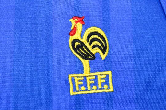 France Emblem, France 1992-1993 Home Long-Sleeve Jersey