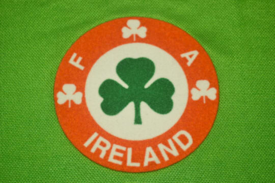 Ireland Emblem, Ireland 1988-1990 Home Short-Sleeve Jersey