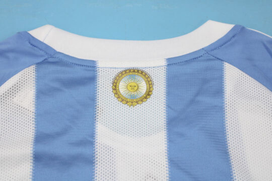 Shirt Collar Back - Argentina 2004-2005 Home Short-Sleeve Jersey