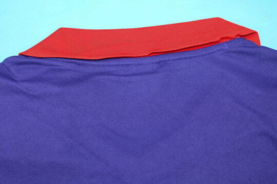 Shirt Collar Back - Fiorentina 1984-1985 Home Short-Sleeve Kit