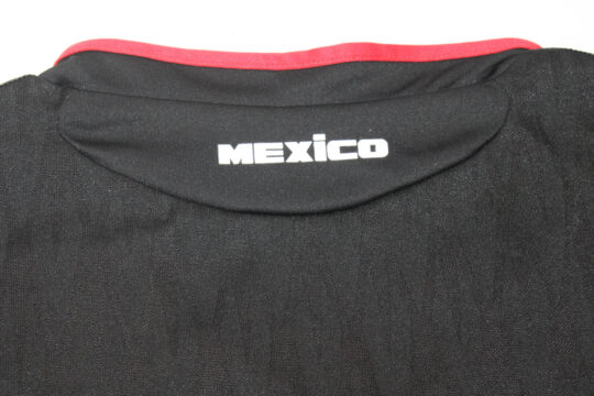 Shirt Collar Back - Mexico 2010 Away Short-Sleeve Jersey