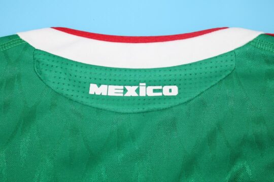 Shirt Collar Back - Mexico 2010 Home Short-Sleeve Jersey