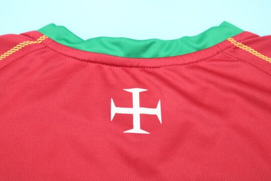 Shirt Collar Back - Portugal 2006-2008 Home Short-Sleeve Jersey