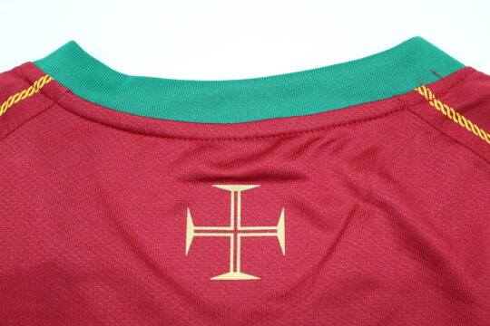 Shirt Collar Back - Portugal 2006-2008 Home Long-Sleeve Jersey