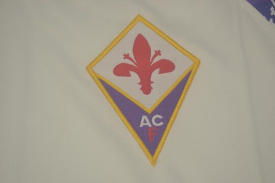 Shirt Fiorentina Emblem - Fiorentina 1994-1995 Away Short-Sleeve Jersey