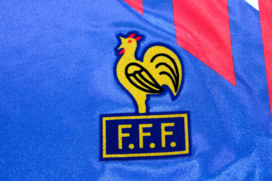 Shirt France Emblem, France 1990-1992 Home Long-Sleeve Jersey