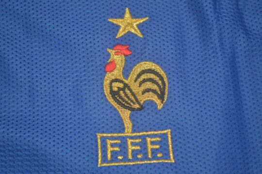 Shirt France Emblem - France 2002-2004 Home Short-Sleeve Jersey