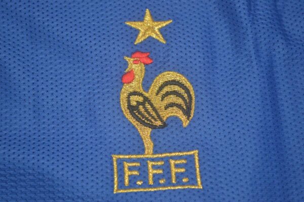 Shirt France Emblem - France 2002-2004 Home Short-Sleeve Jersey