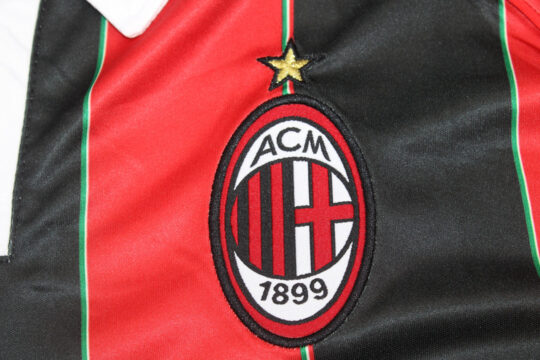 AC Milan Emblem - AC Milan 2012-2013 Home Short-Sleeve Jersey