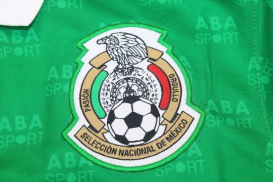 Mexico Emblem - Mexico 1995 Home Short-Sleeve Jersey