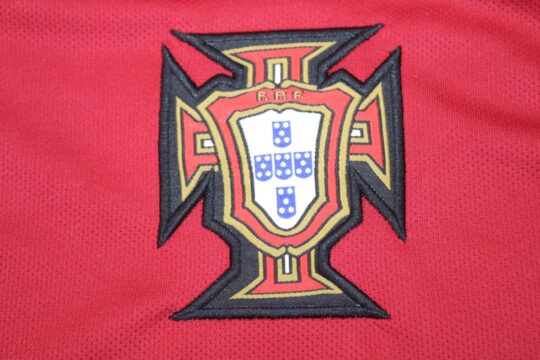 Portugal Emblem - Portugal 2006-2008 Home Short-Sleeve Jersey