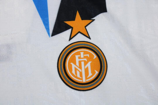 Shirt Inter Logo - Inter Milan 1992-1993 Away Short-Sleeve Kit