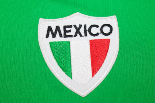 Shirt Mexico Emblem, Mexico 1970 Home Short-Sleeve Jersey