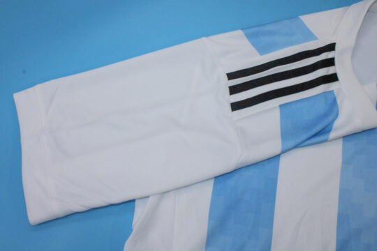 Shirt Sleeve - Argentina 2018 Home Short Sleeve Jersey