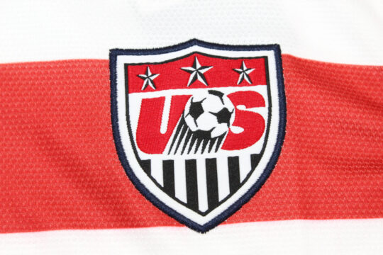 USA Emblem - USA 2012-2013 Home Short-Sleeve Jersey