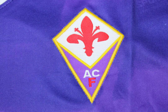 Shirt Fiorentina Emblem - Fiorentina 1994-1995 Home Short-Sleeve Jersey