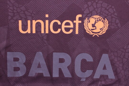 Unicef Closeup - Barcelona 2017-2018 Third Short-Sleeve Jersey