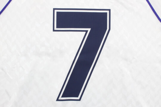 #7 Nameset - Real Madrid 1986-1988 Home Short-Sleeve Jersey