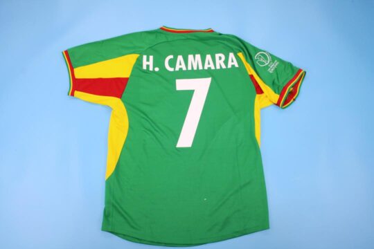 Camara Nameset - Senegal 2002-2004 Away Short-Sleeve Jersey