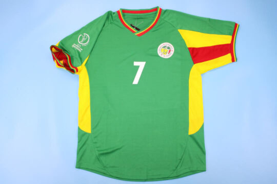 Camara Nameset Front - Senegal 2002-2004 Away Short-Sleeve Jersey