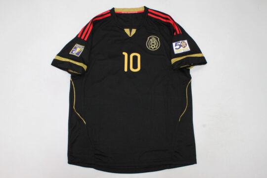 Dos Santos Nameset Front - Mexico 2011-2013 Away Short-Sleeve Jersey