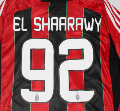 El Shaarawy Nameset - AC Milan 2012-2013 Home Short-Sleeve Jersey