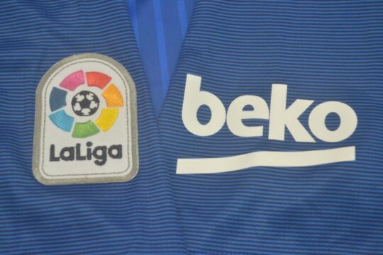 LaLiga Patch - Barcelona 2016-2017 Home Short-Sleeve Jersey