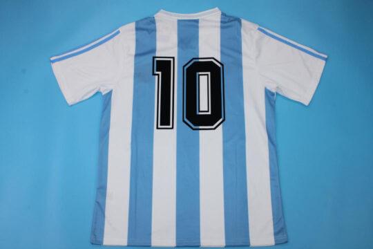 Maradona Nameset - Argentina 1991-1993 Home Short-Sleeve Jersey