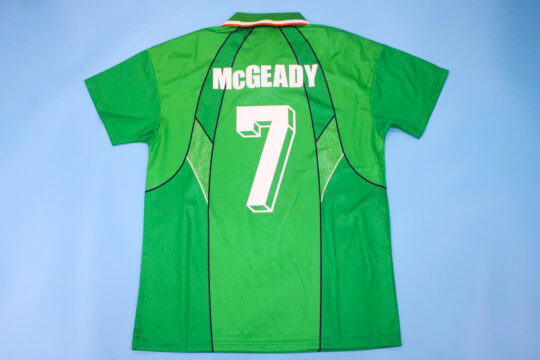 McGeady Nameset, Ireland 1994-1995 Home Short-Sleeve Jersey