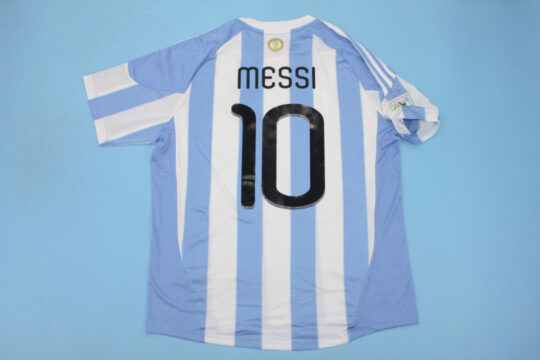 Messi Nameset - Argentina 2004-2005 Home Short-Sleeve Jersey