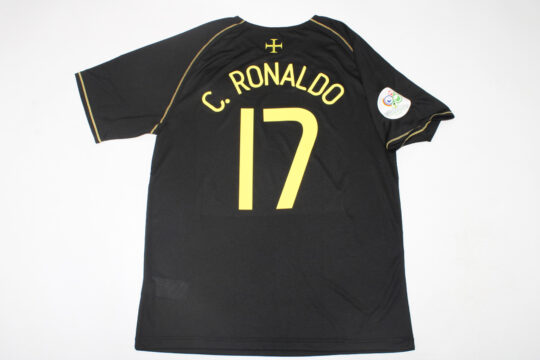 Ronaldo Nameset - Portugal 2006-2008 Third Short-Sleeve Jersey