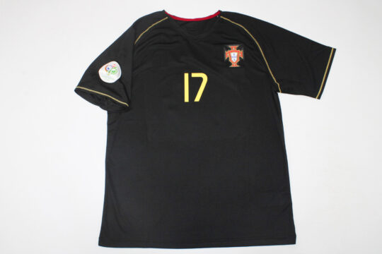 Ronaldo Nameset Front - Portugal 2006-2008 Third Short-Sleeve Jersey