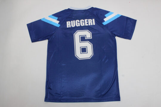 Ruggeri Nameset - Argentina 1992-1993 Away Short-Sleeve Jersey