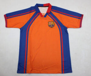 Shirt Front - Barcelona 1997-1998 Home ShortSleeve Jersey