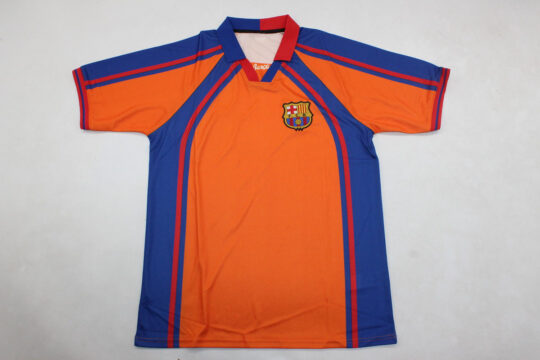 Shirt Front - Barcelona 1997-1998 Home ShortSleeve Jersey