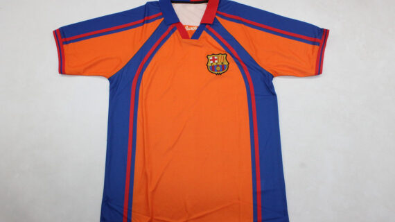 Shirt Front - Barcelona 1997-1998 Home ShortSleeve Jersey