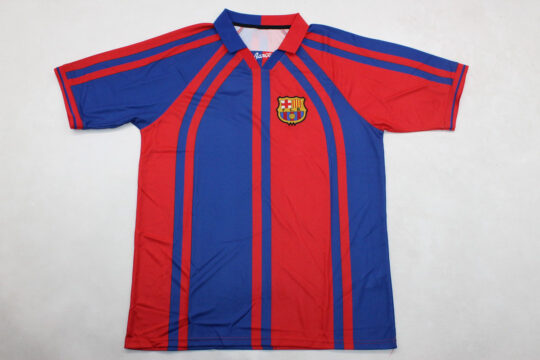 Shirt Front - Barcelona 1997-1998 Home ShortSleeve Jersey