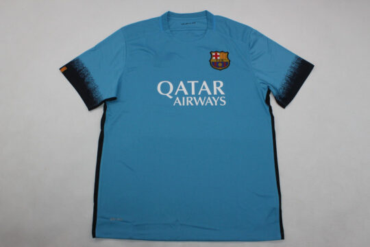 Shirt Front - Barcelona 2015-2016 Away Short-Sleeve Jersey