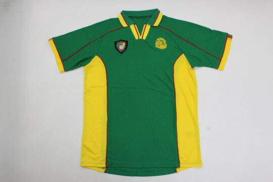 Shirt Front - Cameroon 1998-1999 Home Short-Sleeve Jersey