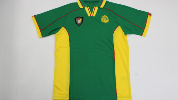 Shirt Front - Cameroon 1998-1999 Home Short-Sleeve Jersey