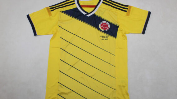 Shirt Front - Colombia 2014 Home Short-Sleeve Jersey